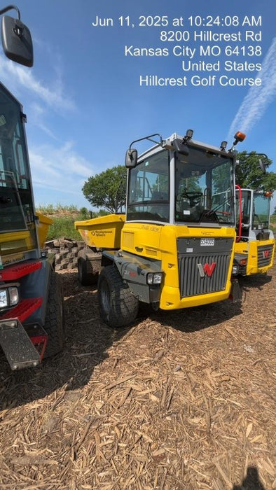 2025 WACKER NEUSON DV605 Cab Turf Tires