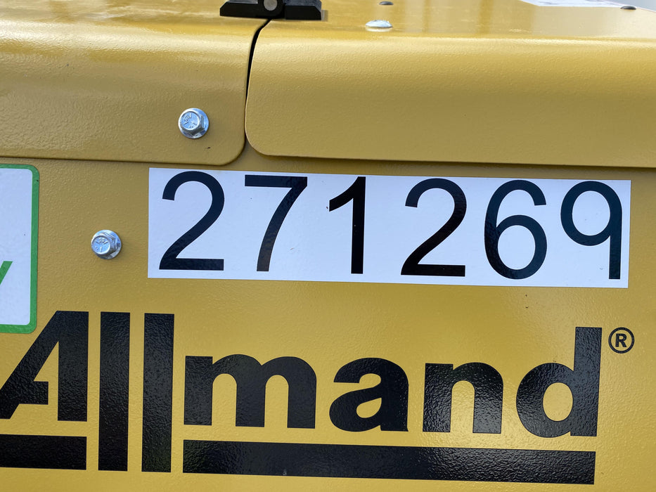 2022 Allmand NLV3GR (4) LED Light Fixture 350W, 23' Vertical Mast, 3kW Prime, Towable, ES Decals, T3