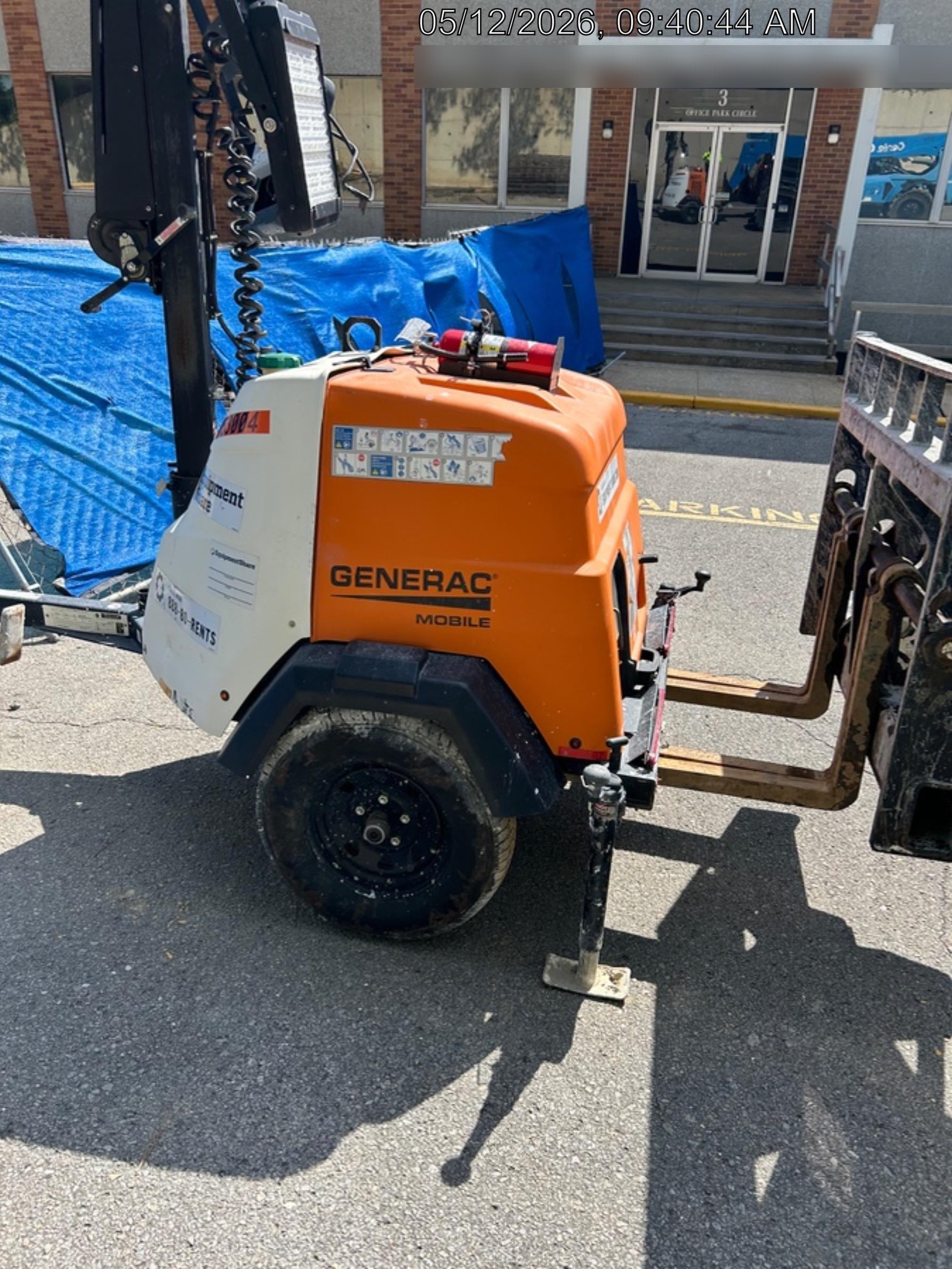2023 Generac MLT2 Diesel, Flex Switch 120V Input, Powerzone Controller, (4) 320W LED Lights, 4kW Generator, 39.9 Gal Fuel Tank, 2" Ball, T3