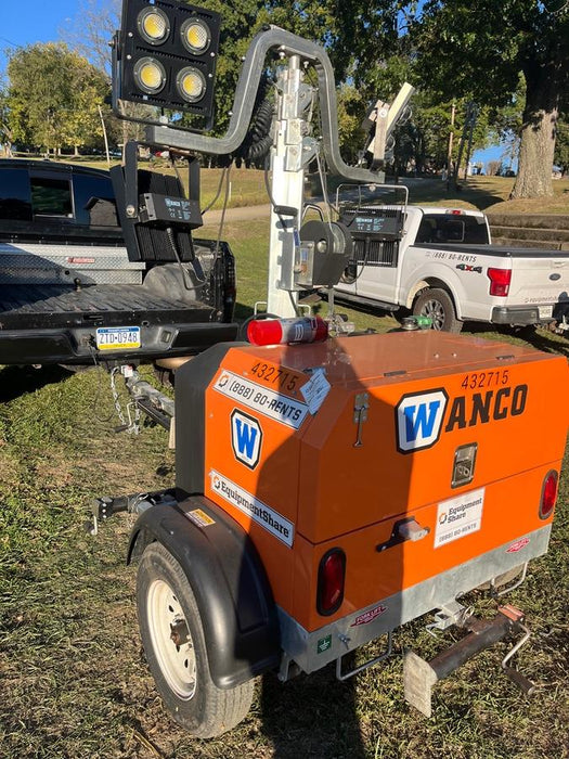 2024 Wanco WLTT-4MM4K Diesel, Deep Sea Controller, Shore Power Plug, Auto Start, (4) 350W LED Floodlights, 4kW Generator, 60 Gal Fuel Tank, 2" Ball, T3