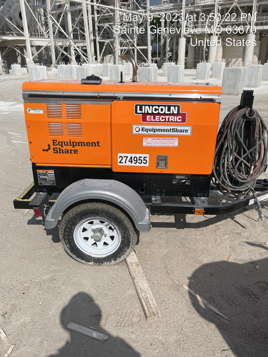 2022 Lincoln Electric LE400 Kubota V1505, Trlr, Cable Rack, Light Kit, ES Decals, T3