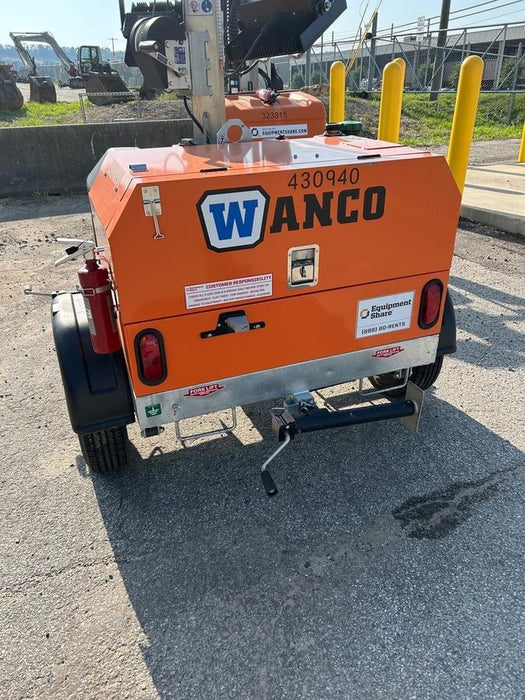 2024 Wanco WLTT-4MM4K Diesel, Deep Sea Controller, Shore Power Plug, Auto Start, (4) 350W LED Floodlights, 4kW Generator, 60 Gal Fuel Tank, 2" Ball, T3