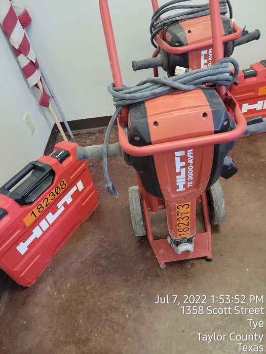 2021 HILTI TE 3000-AVR