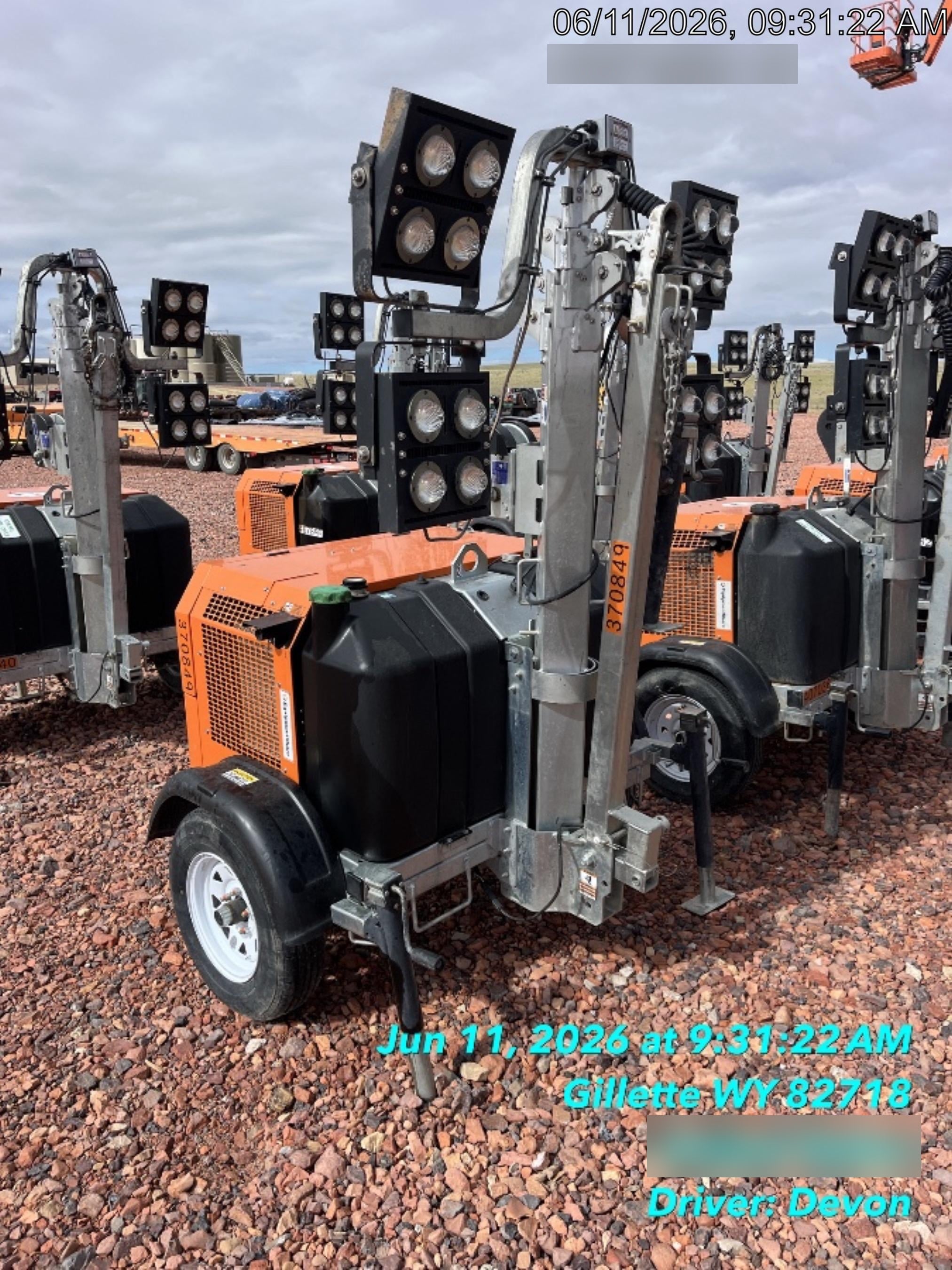 2023 Wanco WLTT-4MM4K Diesel, Deep Sea Controller, Shore Power Plug, Auto Start, (4) 350W LED Floodlights, 4kW Generator, 60 Gal Fuel Tank, 2" Ball, T3