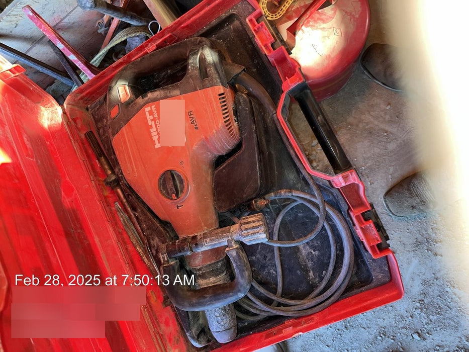 2019 HILTI TE 700-AVR