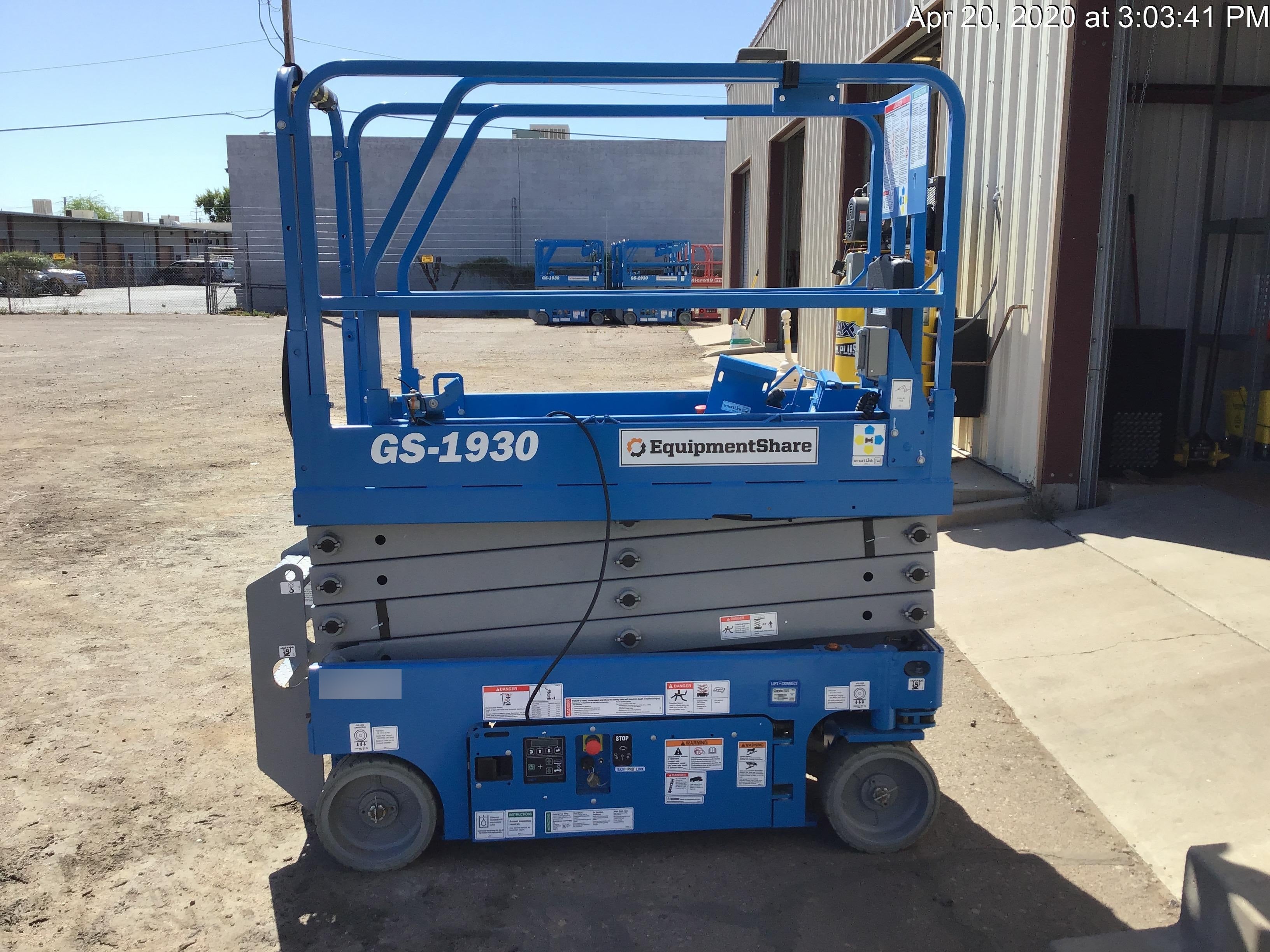 2020 Genie GS-1930 Standard Machine