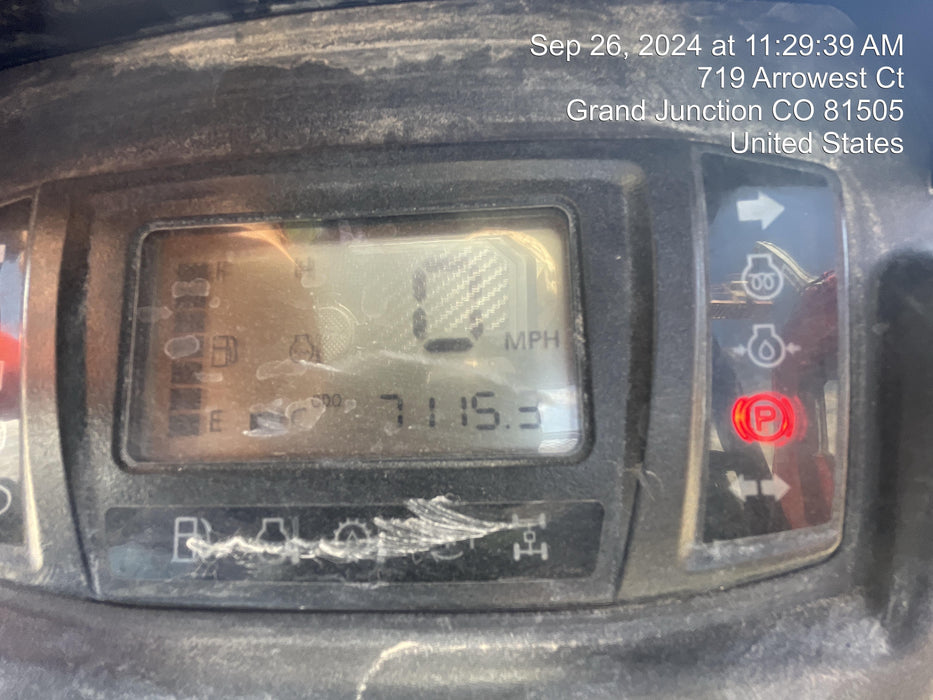 2022 Kubota RTV-X1140W-H Plastic Canopy, Windshield Acrylic Clear, LED Strobe Light, Wire Harness Kit, Back up Alarm