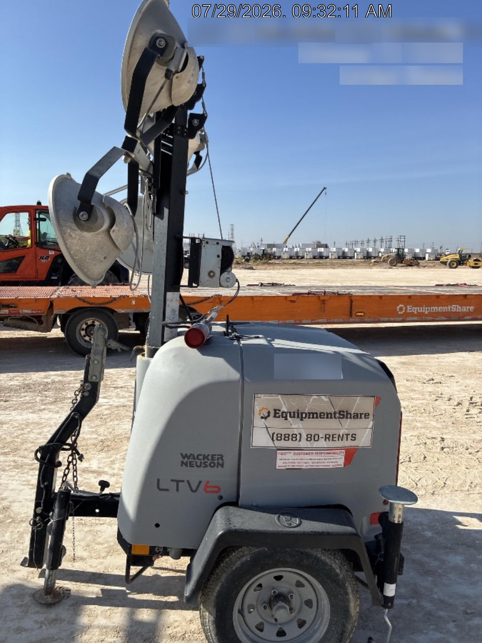 Wacker Neuson LTV6K-MH Power mast, 1100W MH
