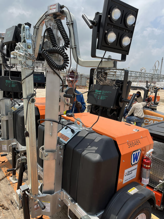 2024 Wanco WLTT-4MM4K Diesel, Deep Sea Controller, Shore Power Plug, Auto Start, (4) 350W LED Floodlights, 4kW Generator, 60 Gal Fuel Tank, 2" Ball, T3