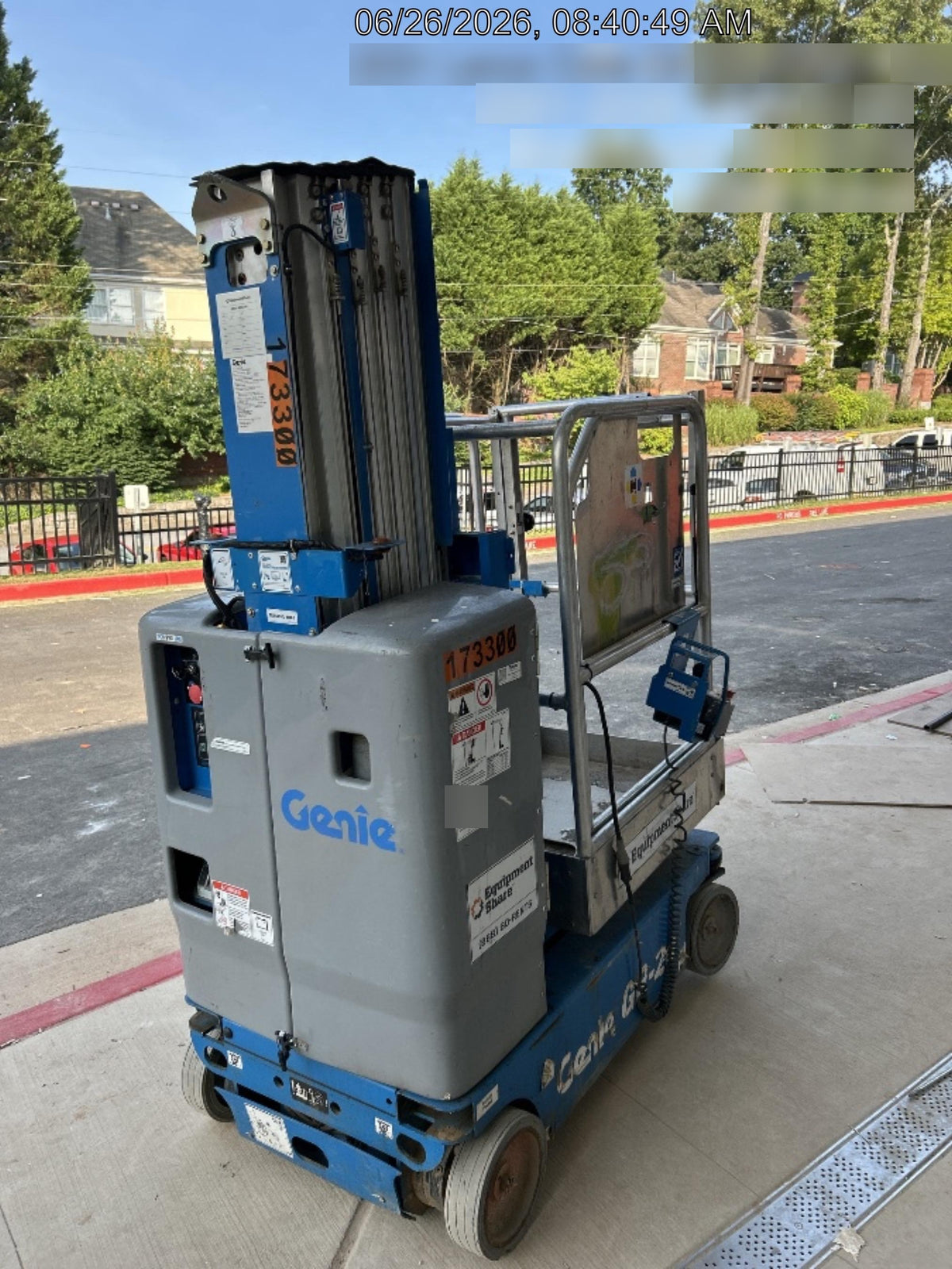 2021 GENIE GR-20