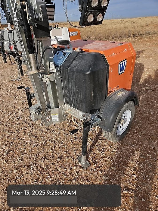 2024 Wanco WLTT-4MM4K Diesel, Deep Sea Controller, Shore Power Plug, Auto Start, (4) 350W LED Floodlights, 4kW Generator, 60 Gal Fuel Tank, 2" Ball, T3