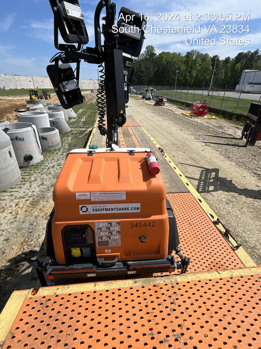 2023 Generac MLT2 Diesel, Flex Switch 120V Input, Powerzone Controller, (4) 320W LED Lights, 4kW Generator, 39.9 Gal Fuel Tank, 2" Ball, T3