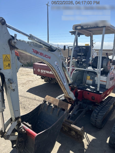 2021 TAKEUCHI TB216R