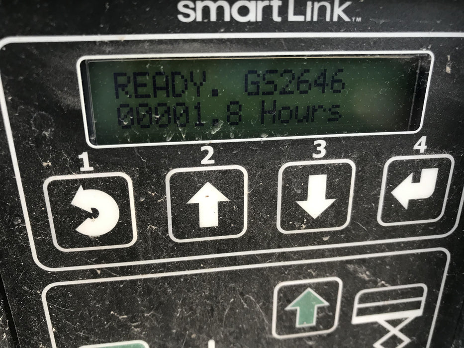 2019 Genie GS-2646 folding rails with full height swing gate