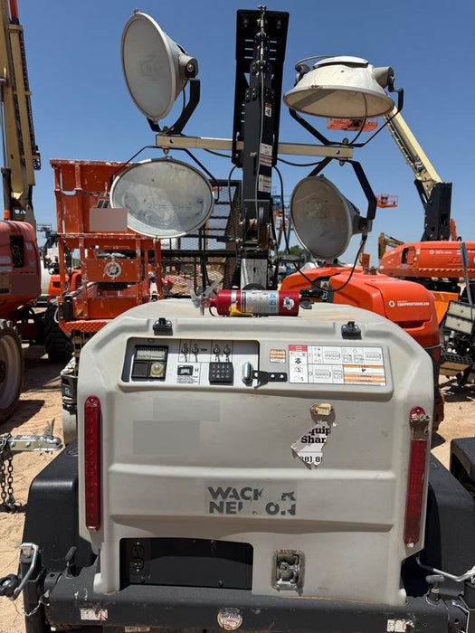 2018 Wacker Neuson LTV6L-MH Wacker Neuson LTV6L Mobile Light Tower w/Fuel Level Sensor Installed