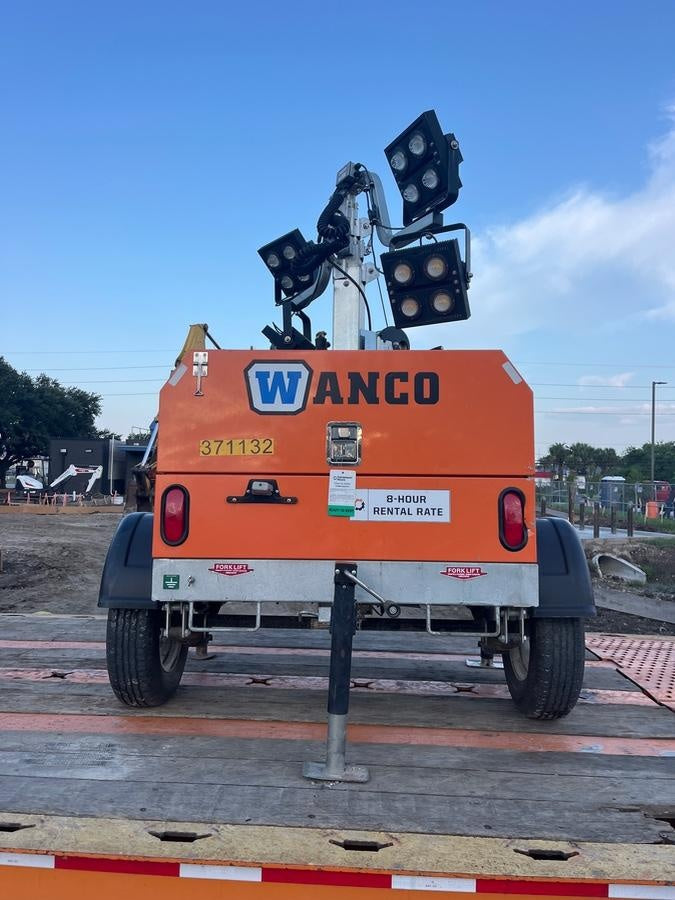 2023 Wanco WLTT-4MM4K Diesel, Deep Sea Controller, Shore Power Plug, Auto Start, (4) 350W LED Floodlights, 4kW Generator, 60 Gal Fuel Tank, 2" Ball, T3
