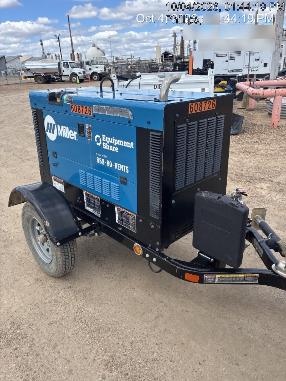 2025 MILLER ELECTRIC BIG BLUE 400