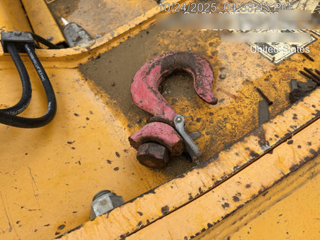 2019 JCB 510-56 74 HP w/Open ROPS, Beacon, Aux Hydraulics, Worklights, Solid Tires w/60" Carriage/Forks