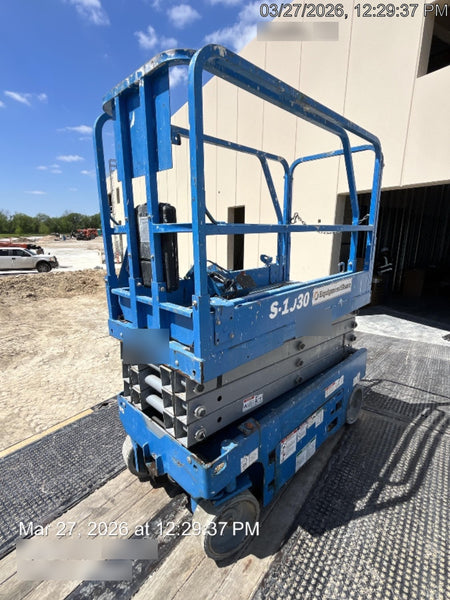 2019 Genie GS-1930 Fixed Rails with Chain Entry