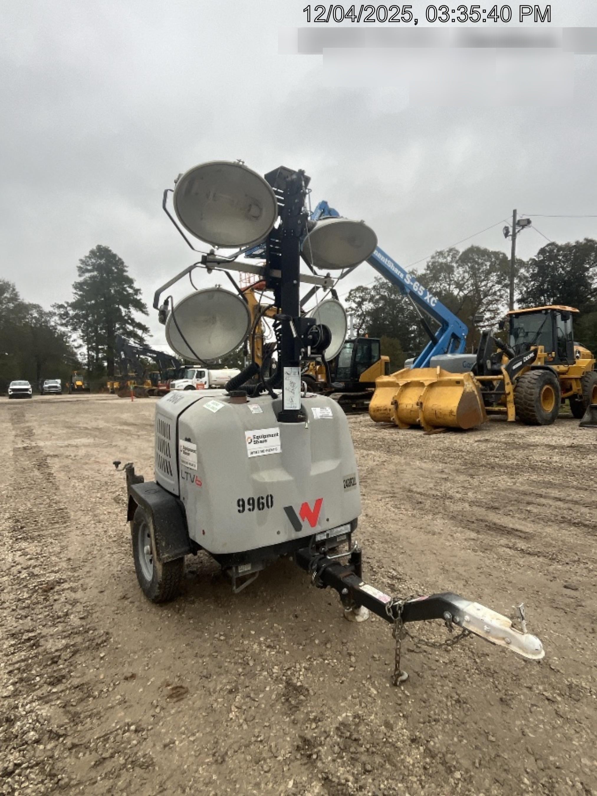 Wacker Neuson LTV6K-MH Wacker Neuson LTV6K Towable Light Tower