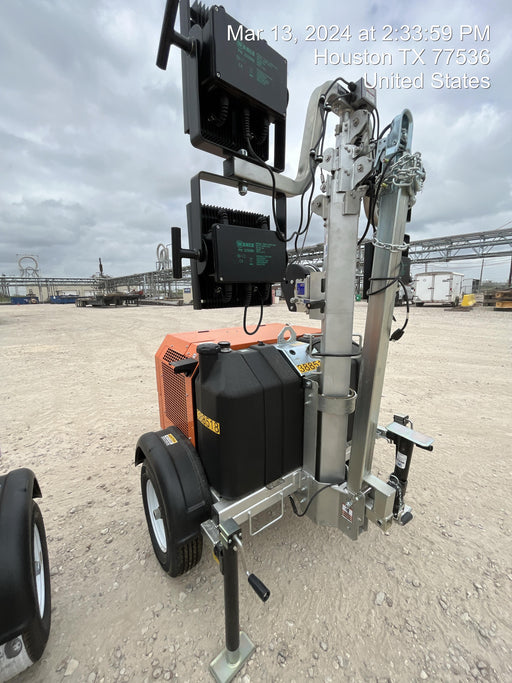 2024 Wanco WLTT-4MM4K Diesel, Deep Sea Controller, Shore Power Plug, Auto Start, (4) 350W LED Floodlights, 4kW Generator, 60 Gal Fuel Tank, 2" Ball, T3