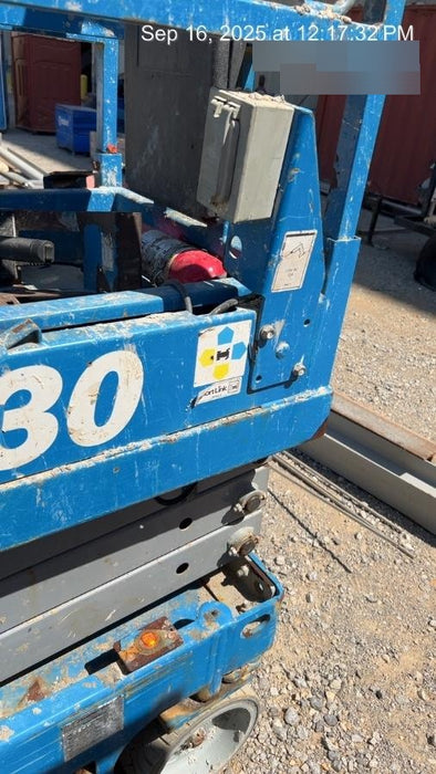 2018 Genie GS-1930 Genie GS-1930 w/Fixed Rail, Chain Entry