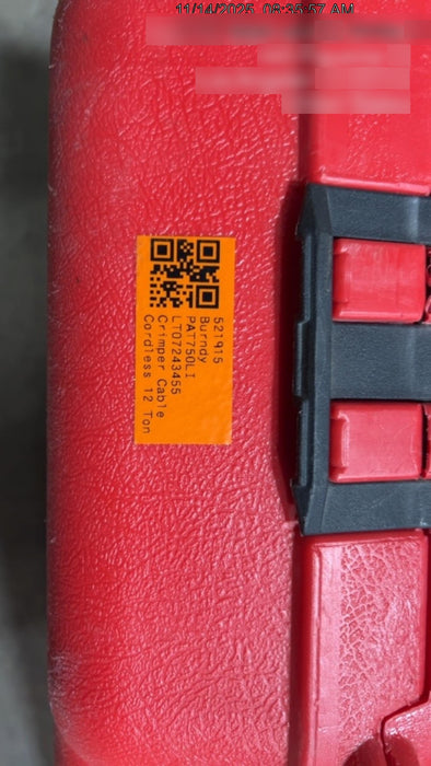 2025 BURNDY PAT750LI