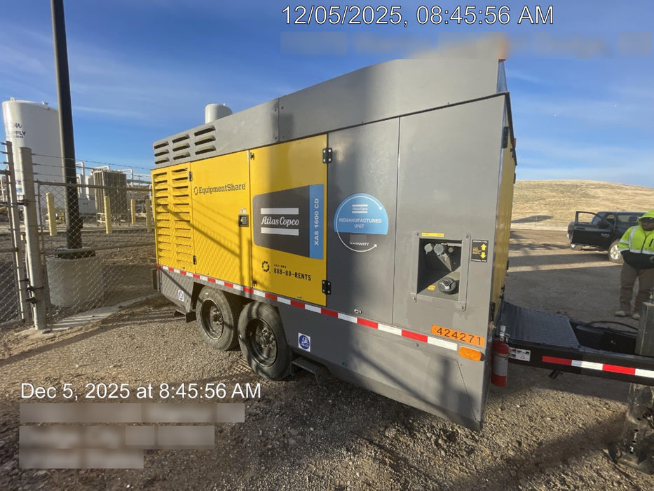 2024 ATLAS COPCO 1600CD6 Tier 3 Reman