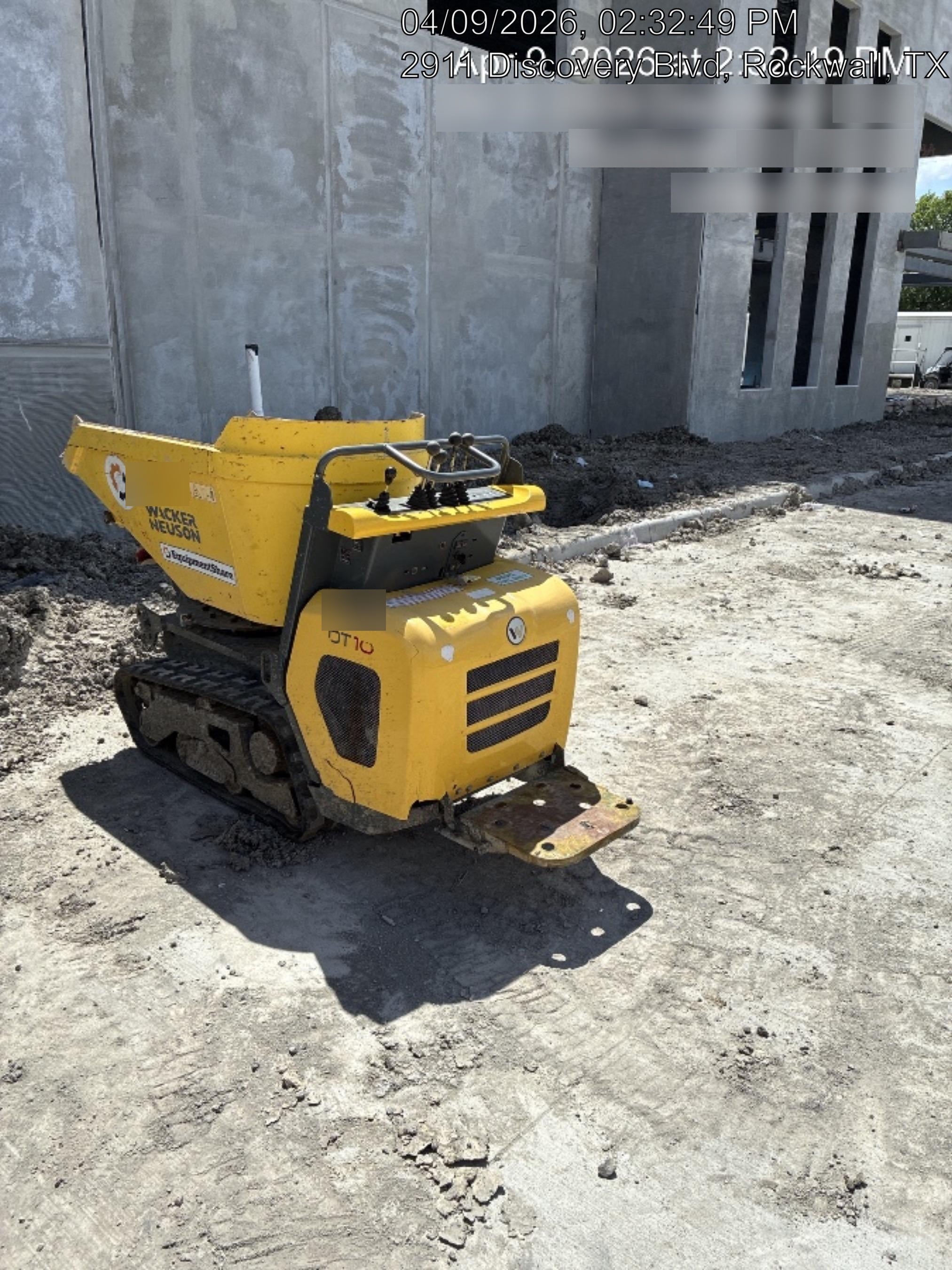 2019 WACKER NEUSON DT10
