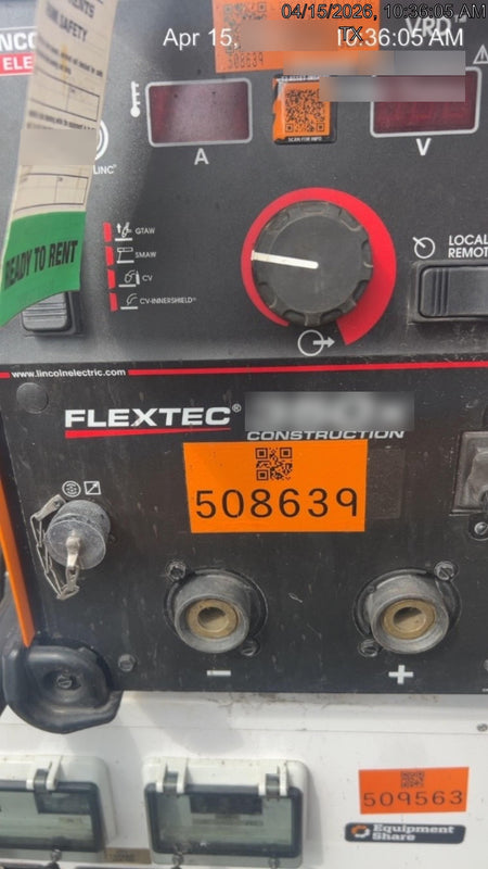 2025 LINCOLN ELECTRIC FLEXTEC 350X