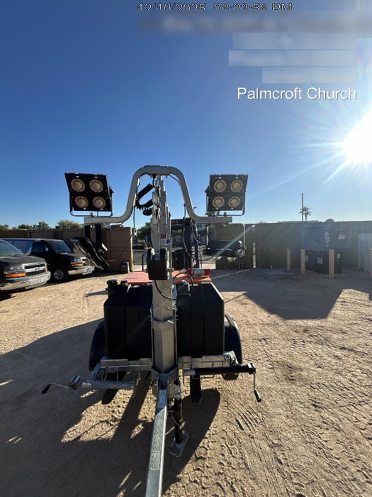 2024 Wanco WLTT-4MM4K Diesel, Deep Sea Controller, Shore Power Plug, Auto Start, (4) 350W LED Floodlights, 4kW Generator, 60 Gal Fuel Tank, 2" Ball, T3