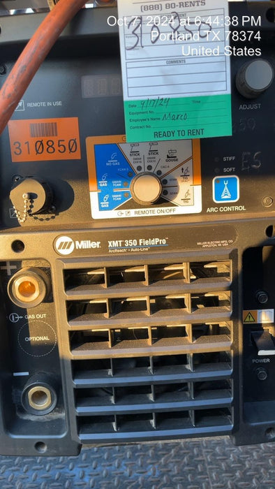 2023 MILLER ELECTRIC XMT 350