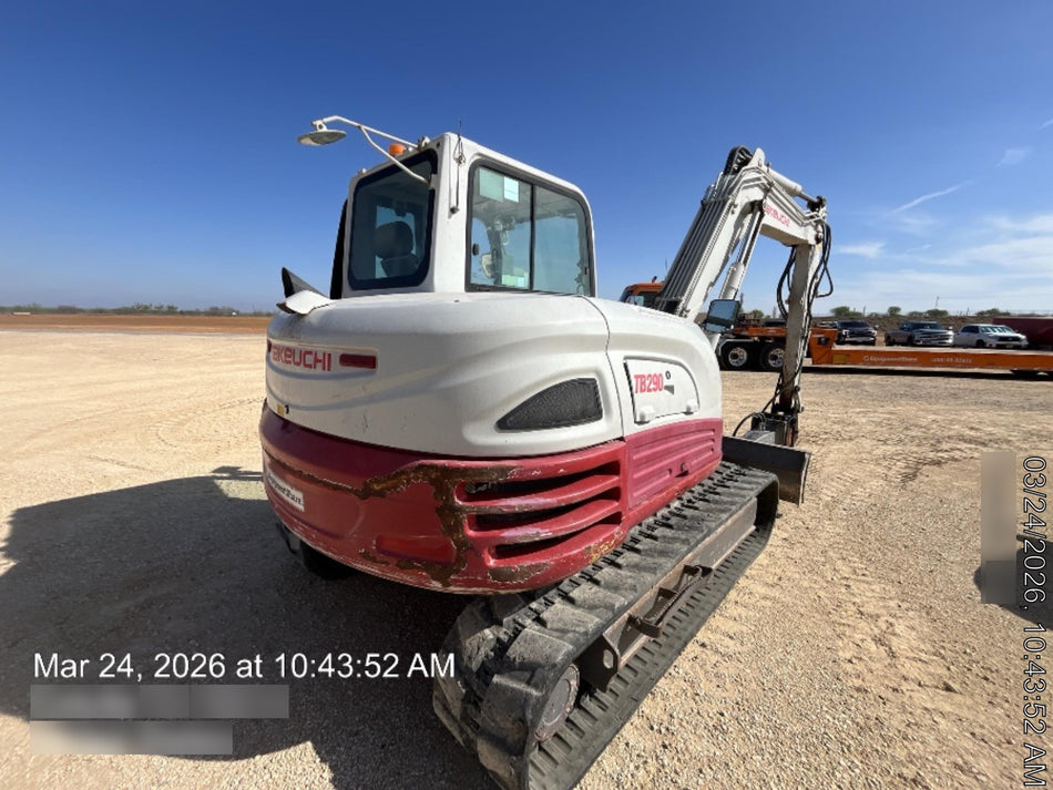 2019 TAKEUCHI TB290