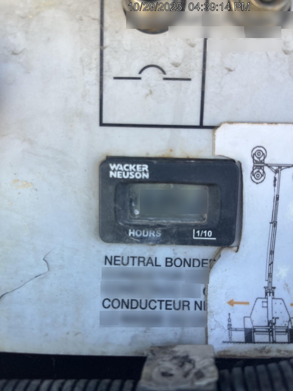 Wacker Neuson LTV6K-MH Wacker Neuson LTV6K Towable Light Tower