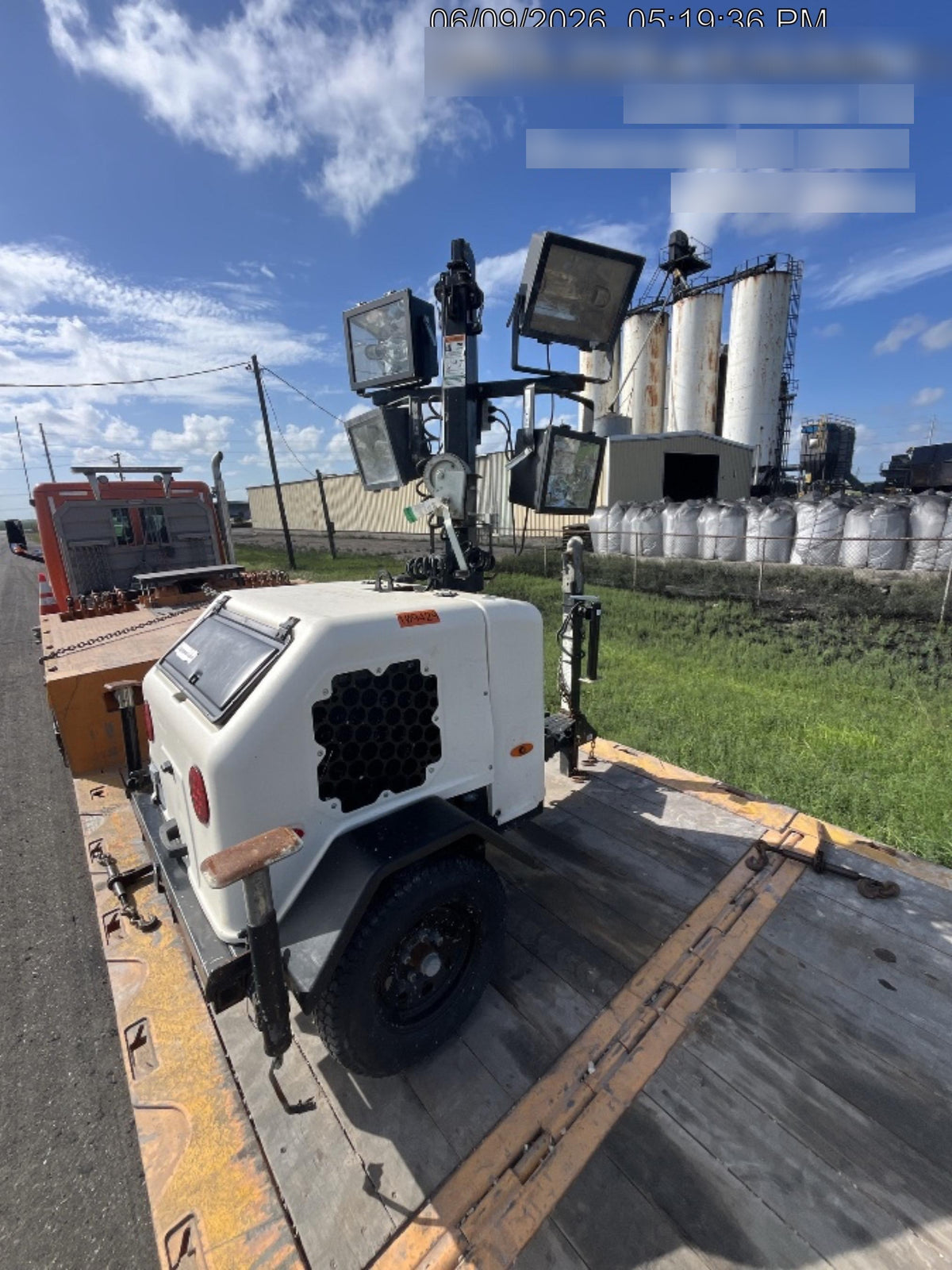 2020 Genie RL4 6kW Light Plant - Metal Halide