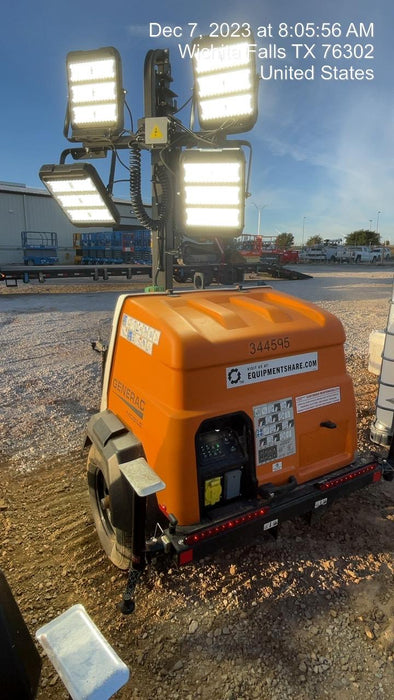 2023 Generac MLT2 Diesel, Flex Switch 120V Input, Powerzone Controller, (4) 320W LED Lights, 4kW Generator, 39.9 Gal Fuel Tank, 2" Ball, T3