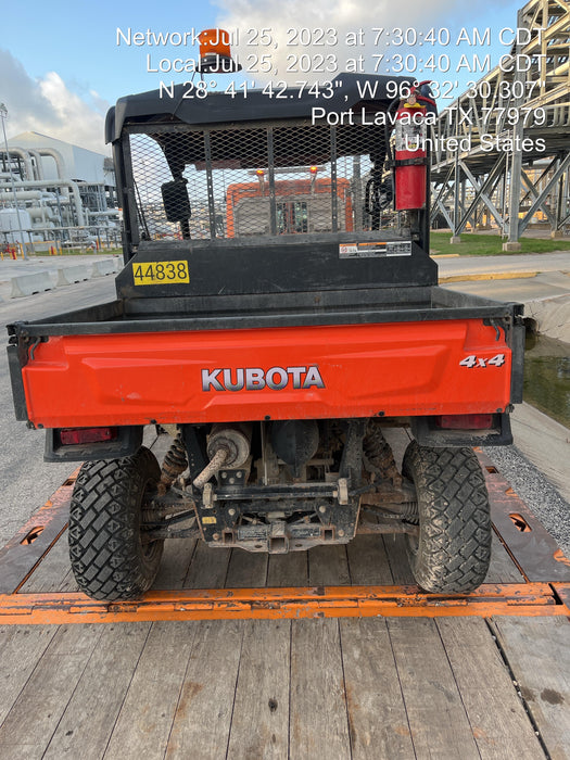 2019 Kubota RTV-XG850WL-H 4wd Utility Cart, Gas, 2 Seat, LED Strobe, Windshield Tempered Glass, Plastic Canopy, Wire Harness Kit, Backup Alarm