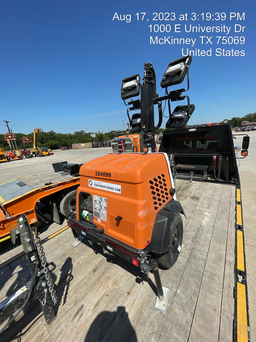 2023 Generac MLT2 Diesel, Flex Switch 120V Input, Powerzone Controller, (4) 320W LED Lights, 4kW Generator, 39.9 Gal Fuel Tank, 2" Ball, T3