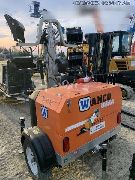 2024 Wanco WLTT-4MM4K Diesel, Deep Sea Controller, Shore Power Plug, Auto Start, (4) 350W LED Floodlights, 4kW Generator, 60 Gal Fuel Tank, 2" Ball, T3