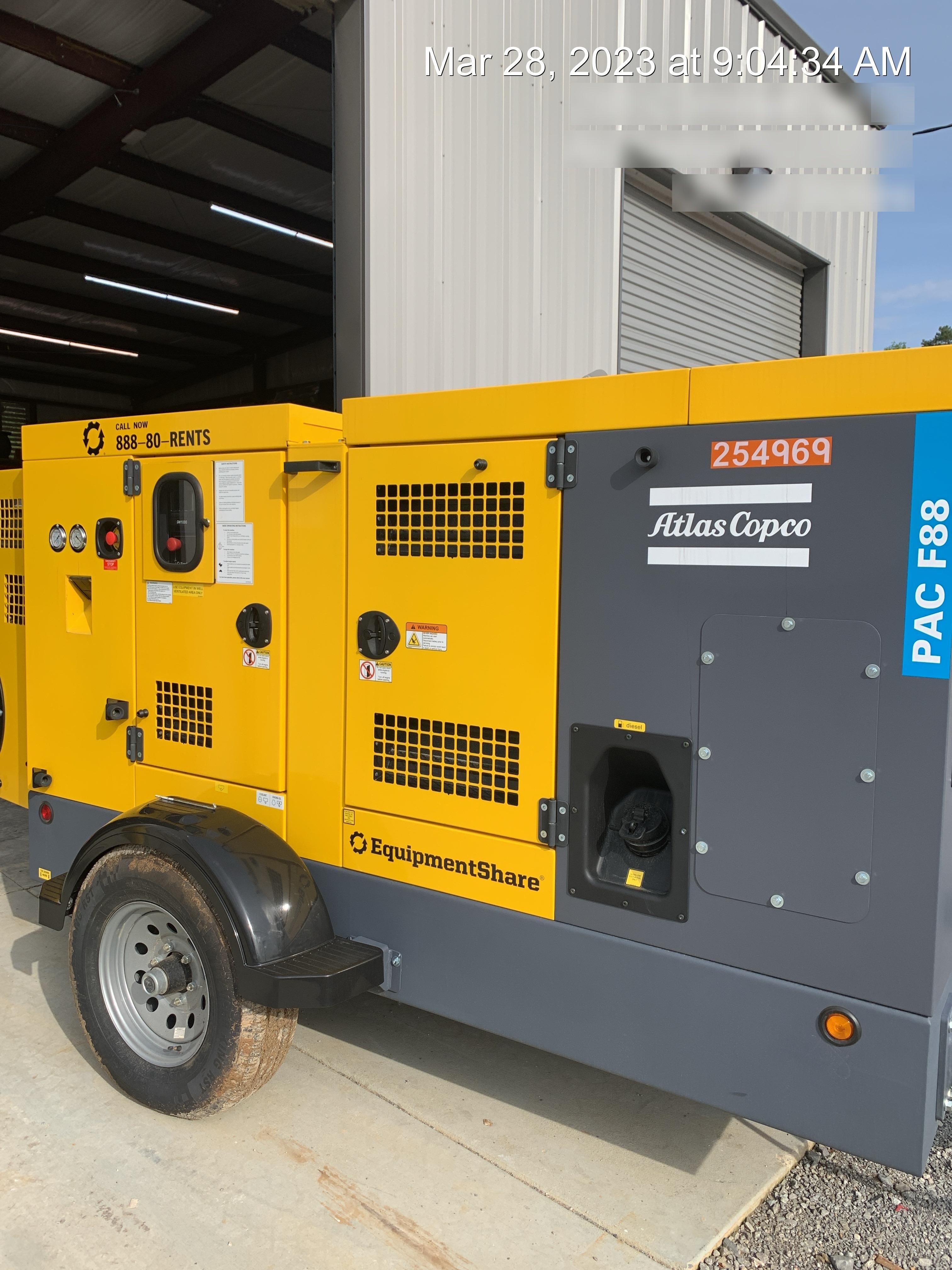 2022 ATLAS COPCO PAC F88 PD-S