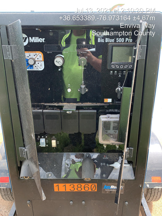 2020 Miller Electric BB500 BIG BLUE 500 PRO (KUBOTA) DELUXE W/ ARCREACH