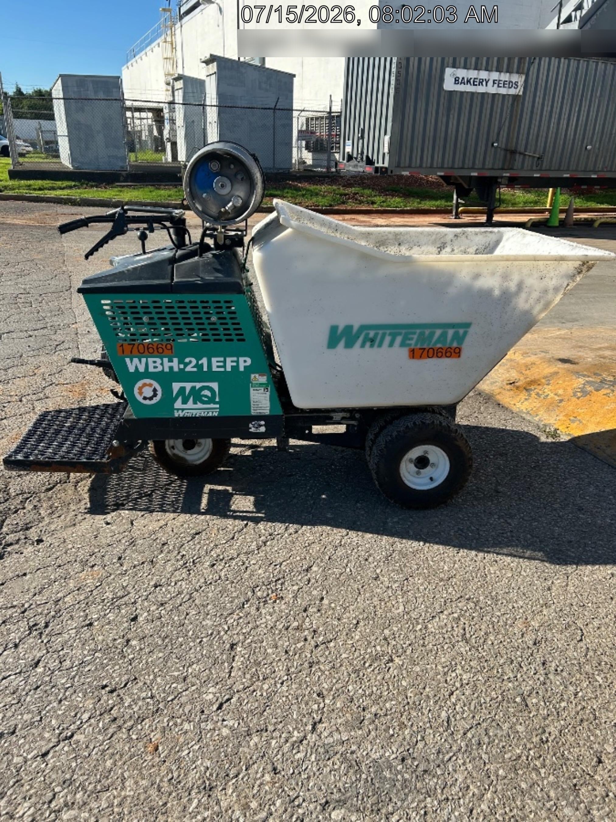 2021 MULTIQUIP WBH-21EFP