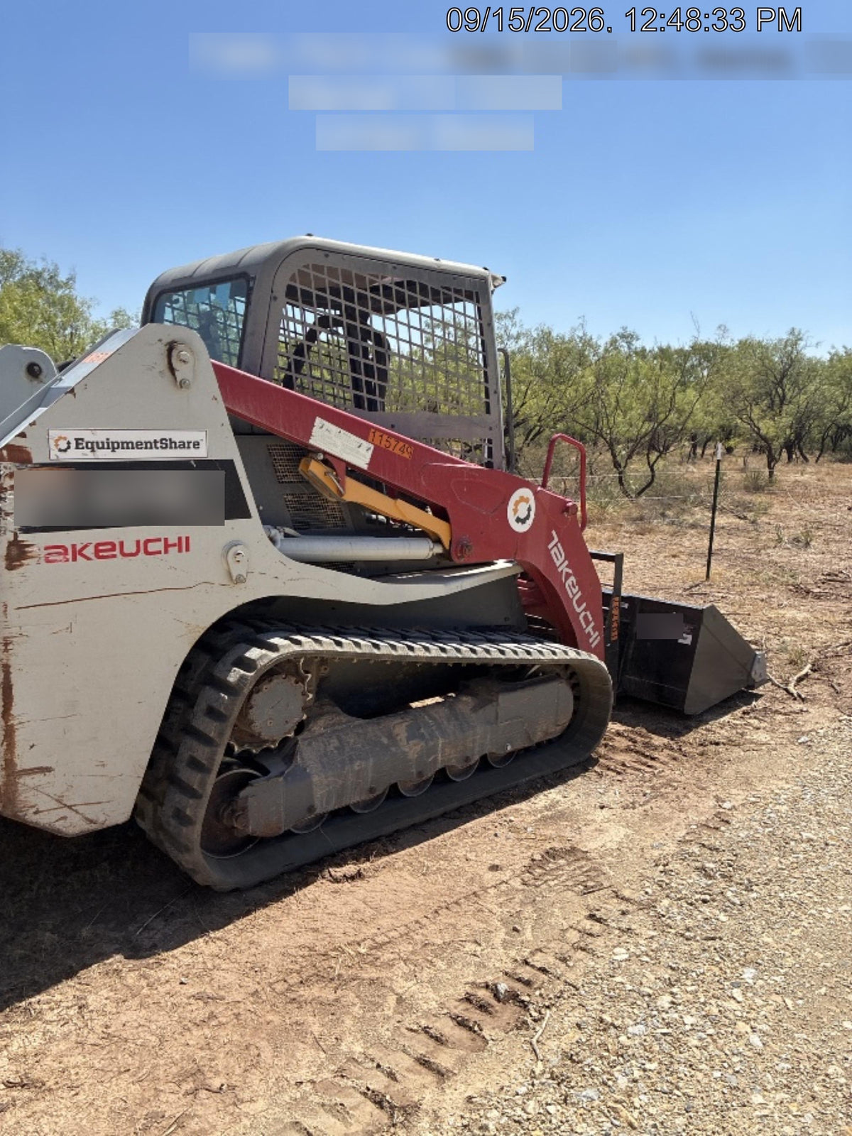2020 Takeuchi TL12R2-R Canopy, Manual QC