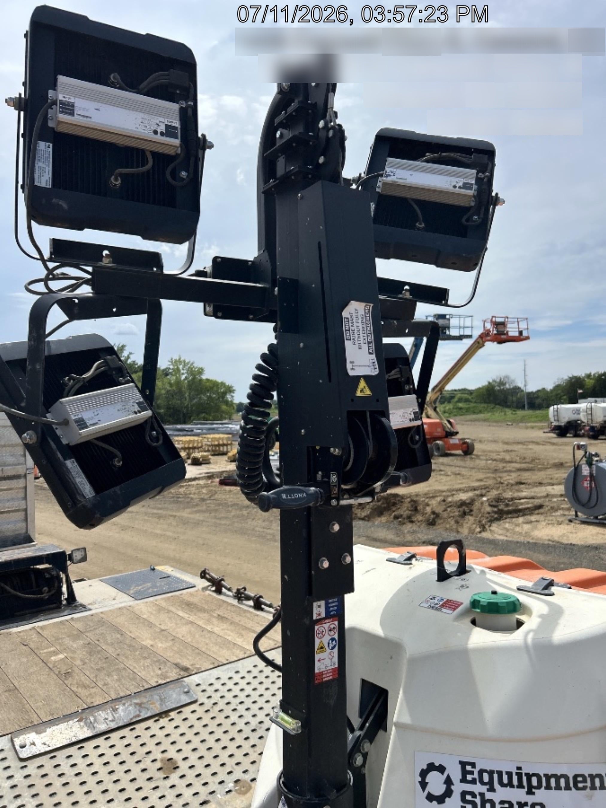 2023 Generac MLT2 Diesel, Flex Switch 120V Input, Powerzone Controller, 
(4) 320W LED Lights, 4kW Generator, 39.9 Gal Fuel Tank, 2" Ball, T3