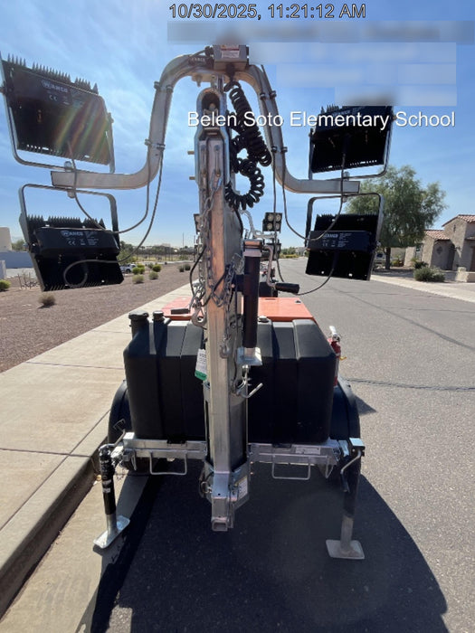 2024 Wanco WLTT-4MM4K Diesel, Deep Sea Controller, Shore Power Plug, Auto Start, (4) 350W LED Floodlights, 4kW Generator, 60 Gal Fuel Tank, 2" Ball, T3