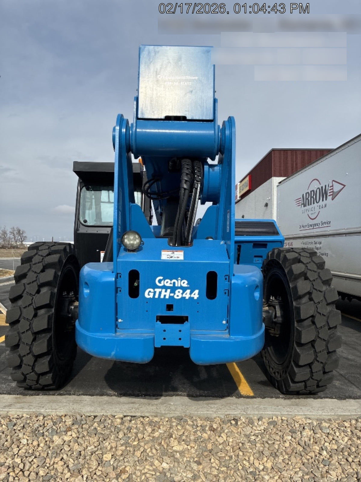 2024 Genie GTH-844 74Hp Dsl, Cab/Heat/Air, Sld Tires, LED WL, Bcn, L Hook, T3 + Access Control