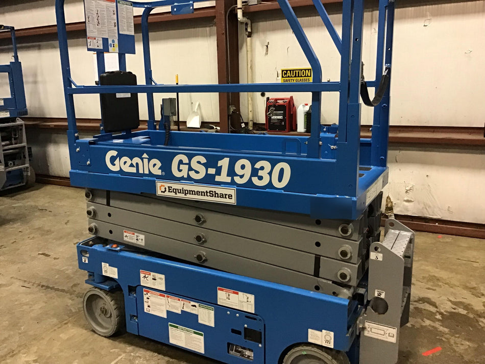 2018 Genie GS-1930 Genie GS-1930 w/Fixed Rail, Chain Entry