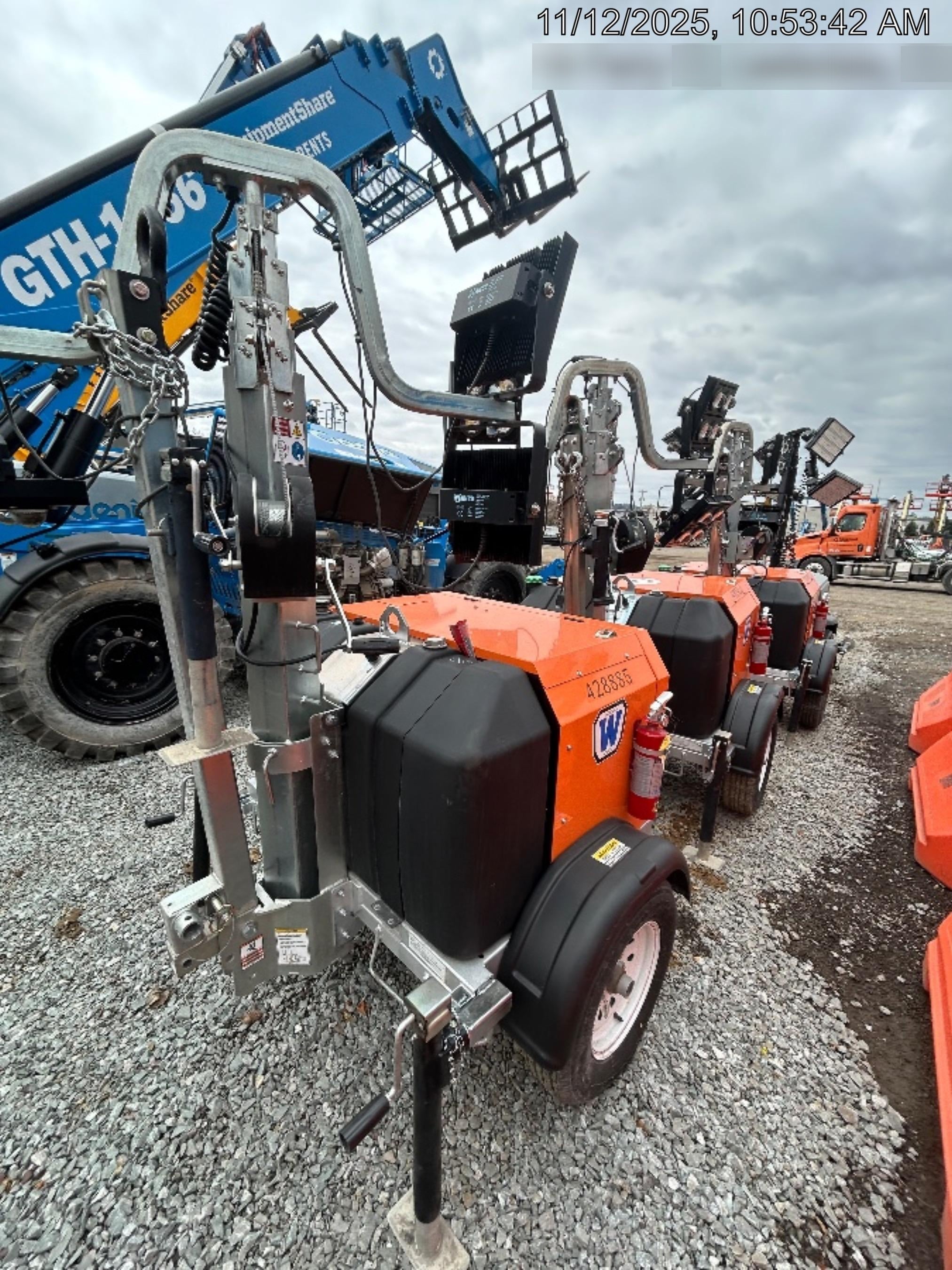 2024 Wanco WLTT-4MM4K Diesel, Deep Sea Controller, Shore Power Plug, Auto Start, (4) 350W LED Floodlights, 4kW Generator, 60 Gal Fuel Tank, 2" Ball, T3