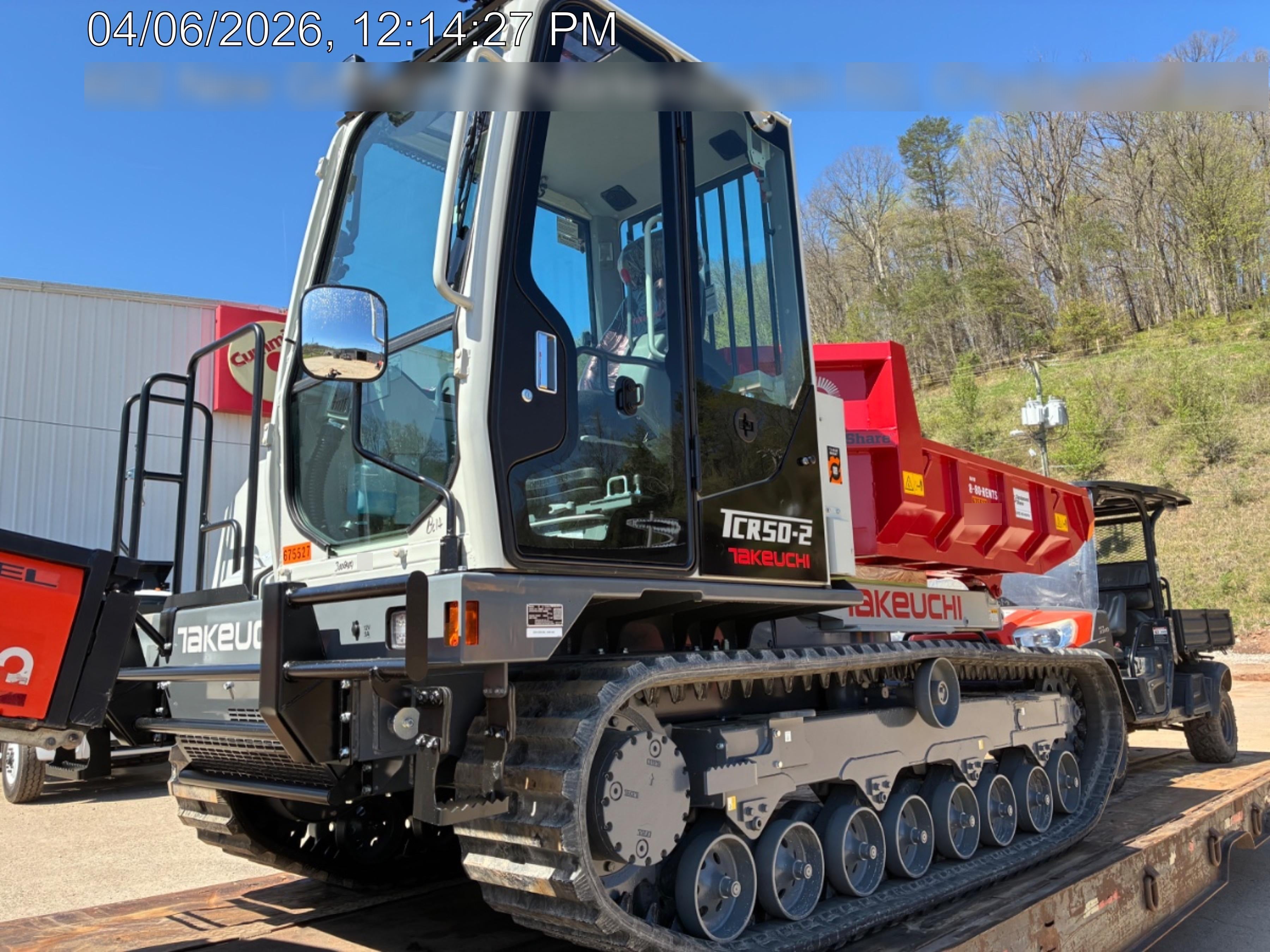 2026 TAKEUCHI TCR 50-2CR