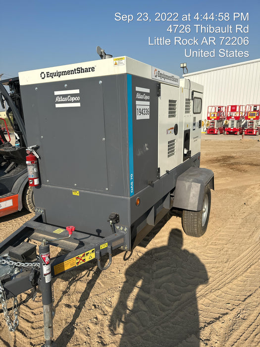 2021 ATLAS COPCO QAS 70